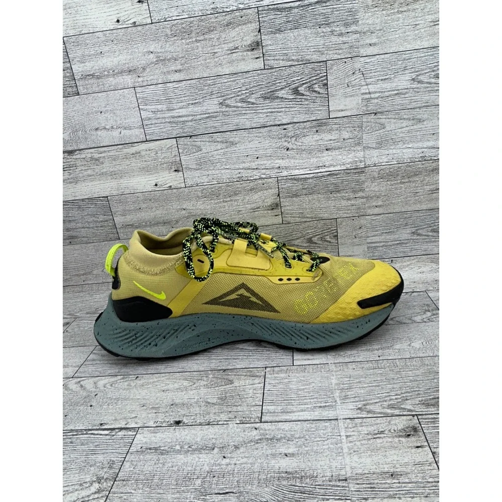 Nike Pegasus Trail Gore Tex Men's Running Shoes Yellow Black DC8793 300 Size 8.5